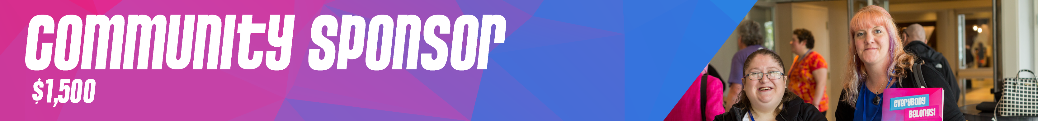 community sponsor